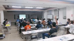 大塚製薬の研修の様子